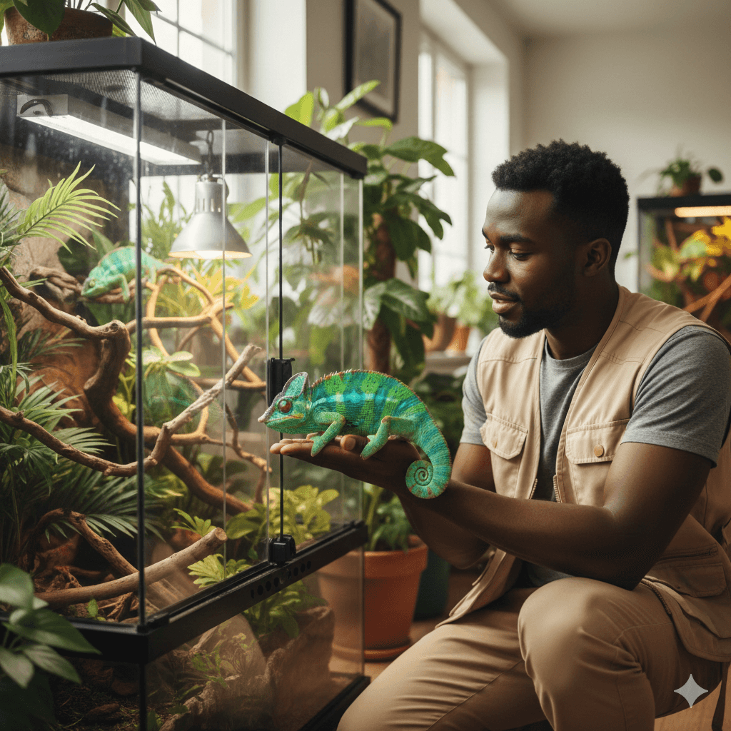 Pet-sitting NAC métropole lilloise - Enzo Reptiles