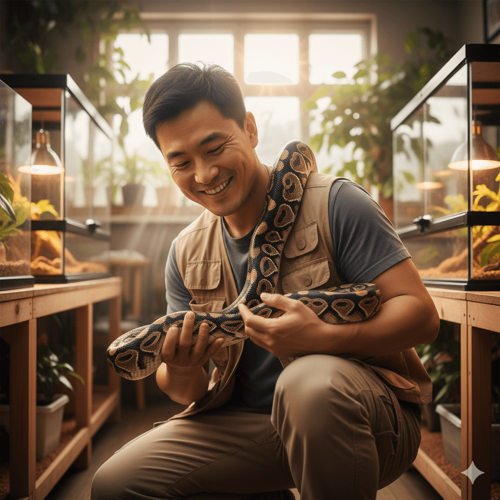 Pet-sitting NAC métropole lilloise - Richard Reptiles